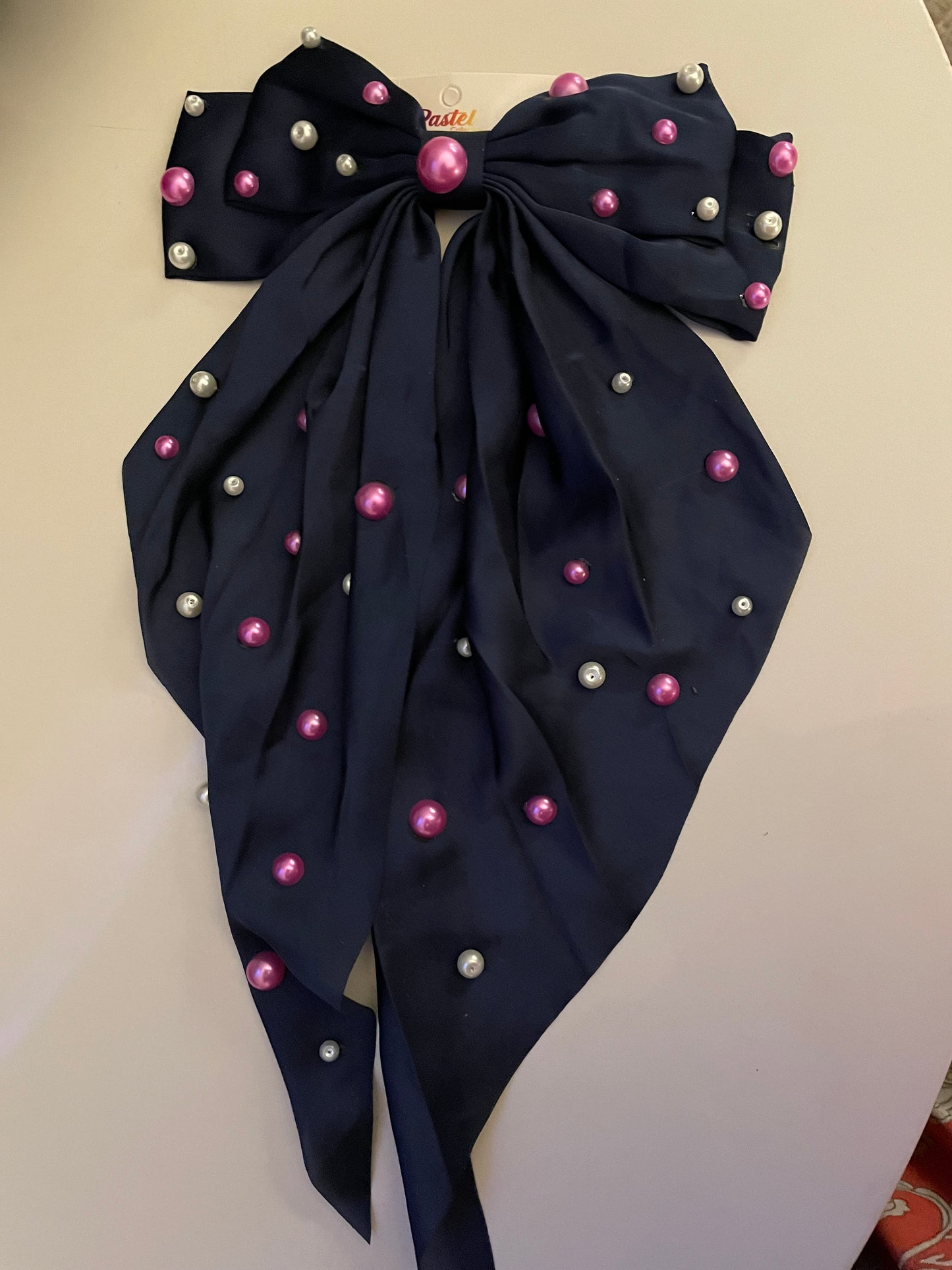 Bling Socks & Hair Bow (Blue)