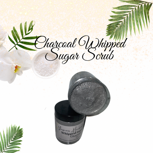 Charcoal Whipped sugar Scrub