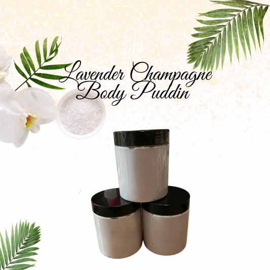 Lavender Champagne Body Puddin