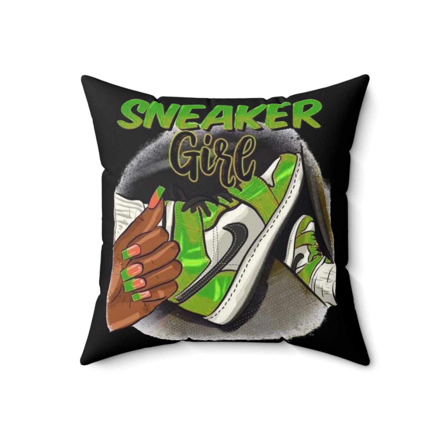 Spun Polyester Square Pillow