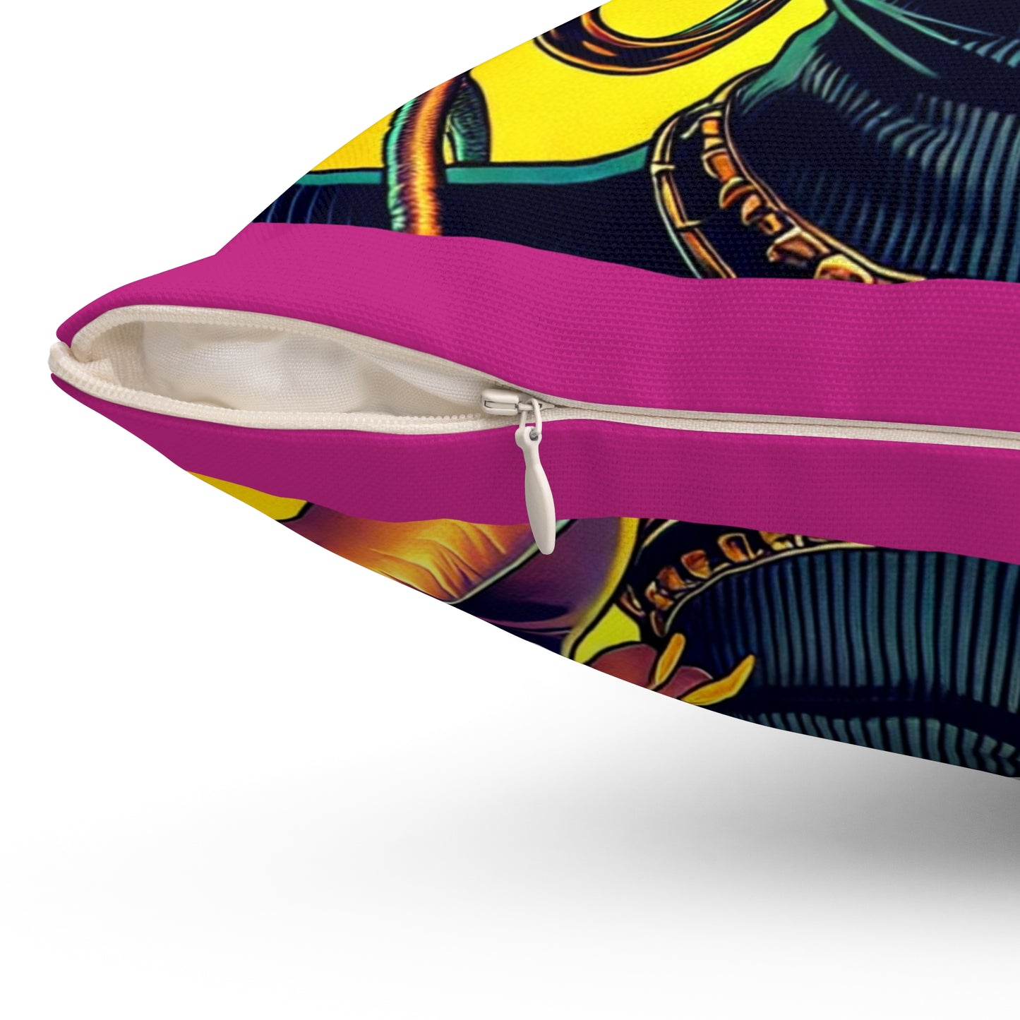 Spun Polyester Square Pillow
