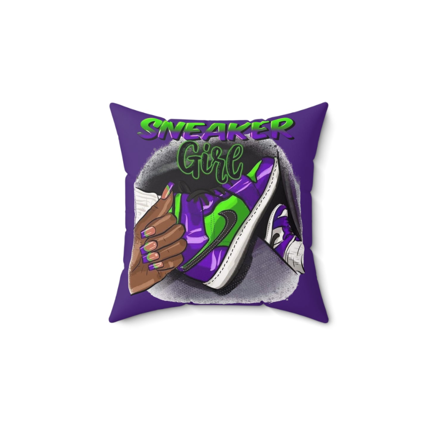 Spun Polyester Square Pillow