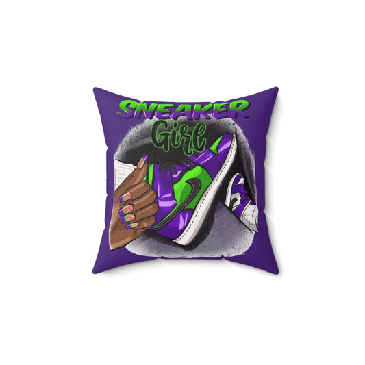 Spun Polyester Square Pillow