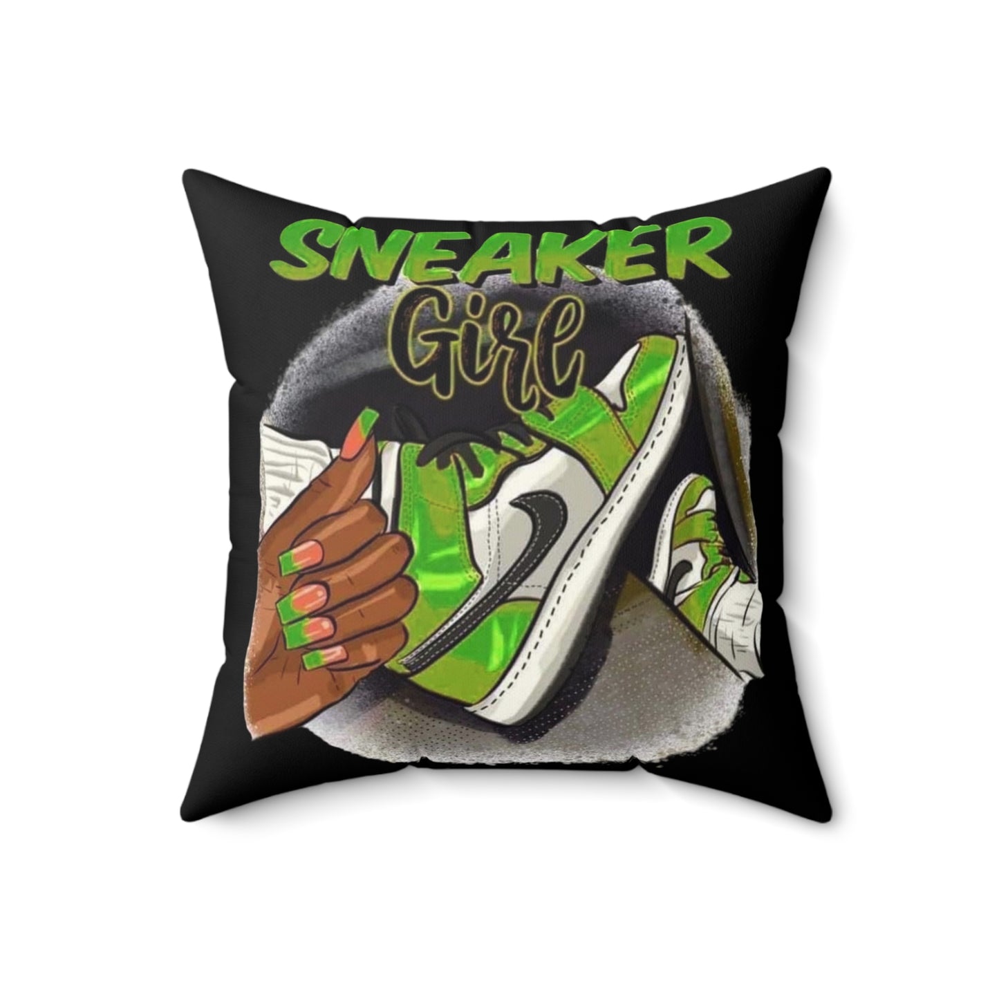 Spun Polyester Square Pillow