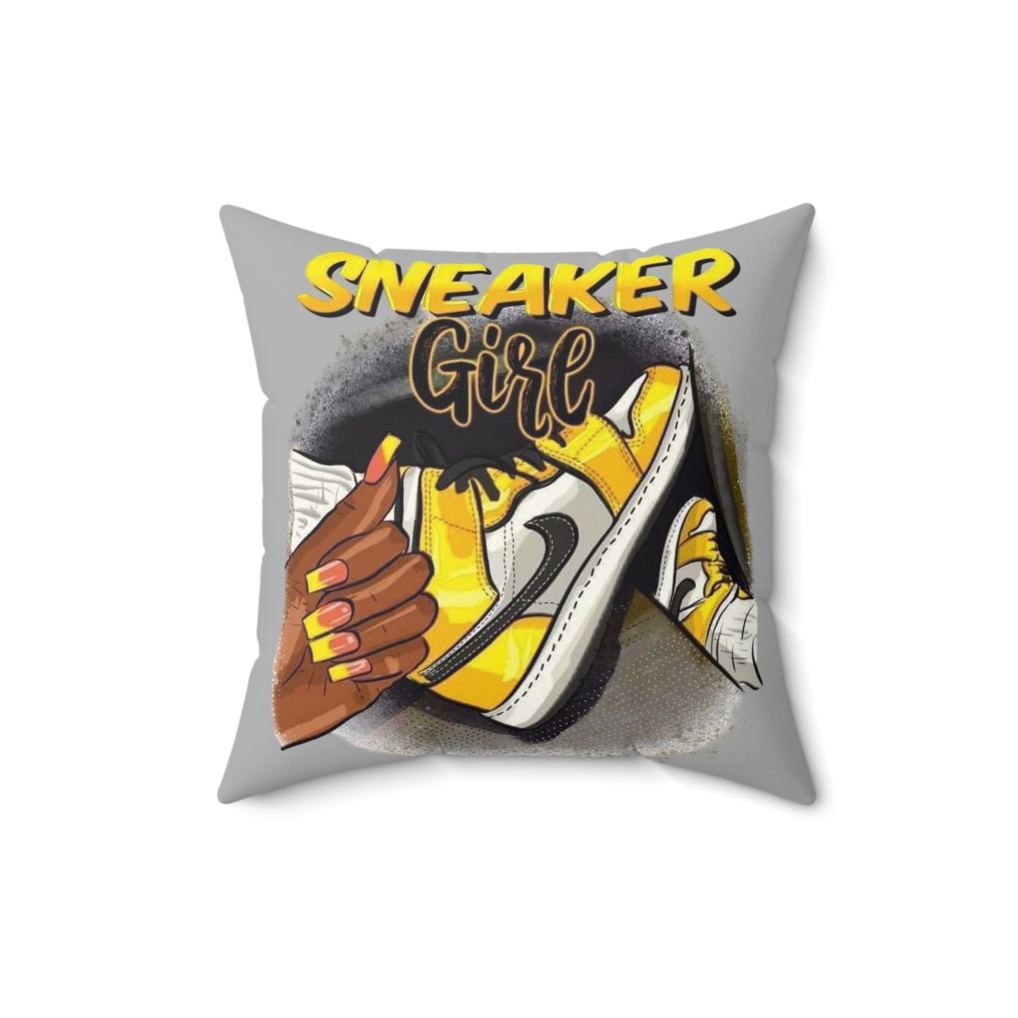 Spun Polyester Square Pillow