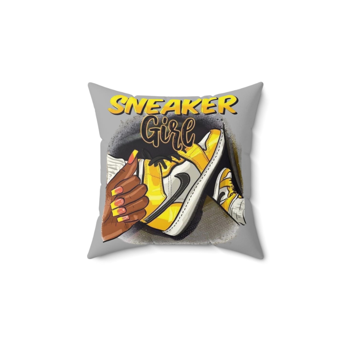 Spun Polyester Square Pillow