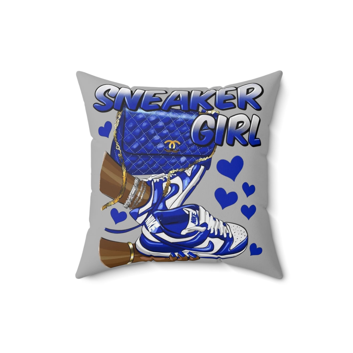 Spun Polyester Square Pillow
