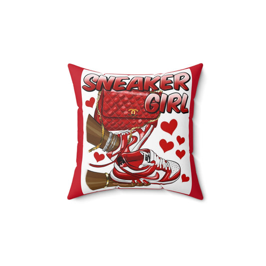 Spun Polyester Square Pillow