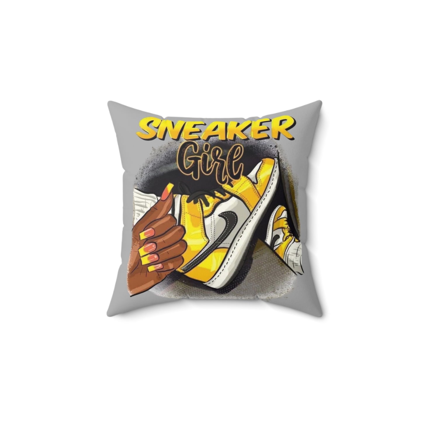 Spun Polyester Square Pillow