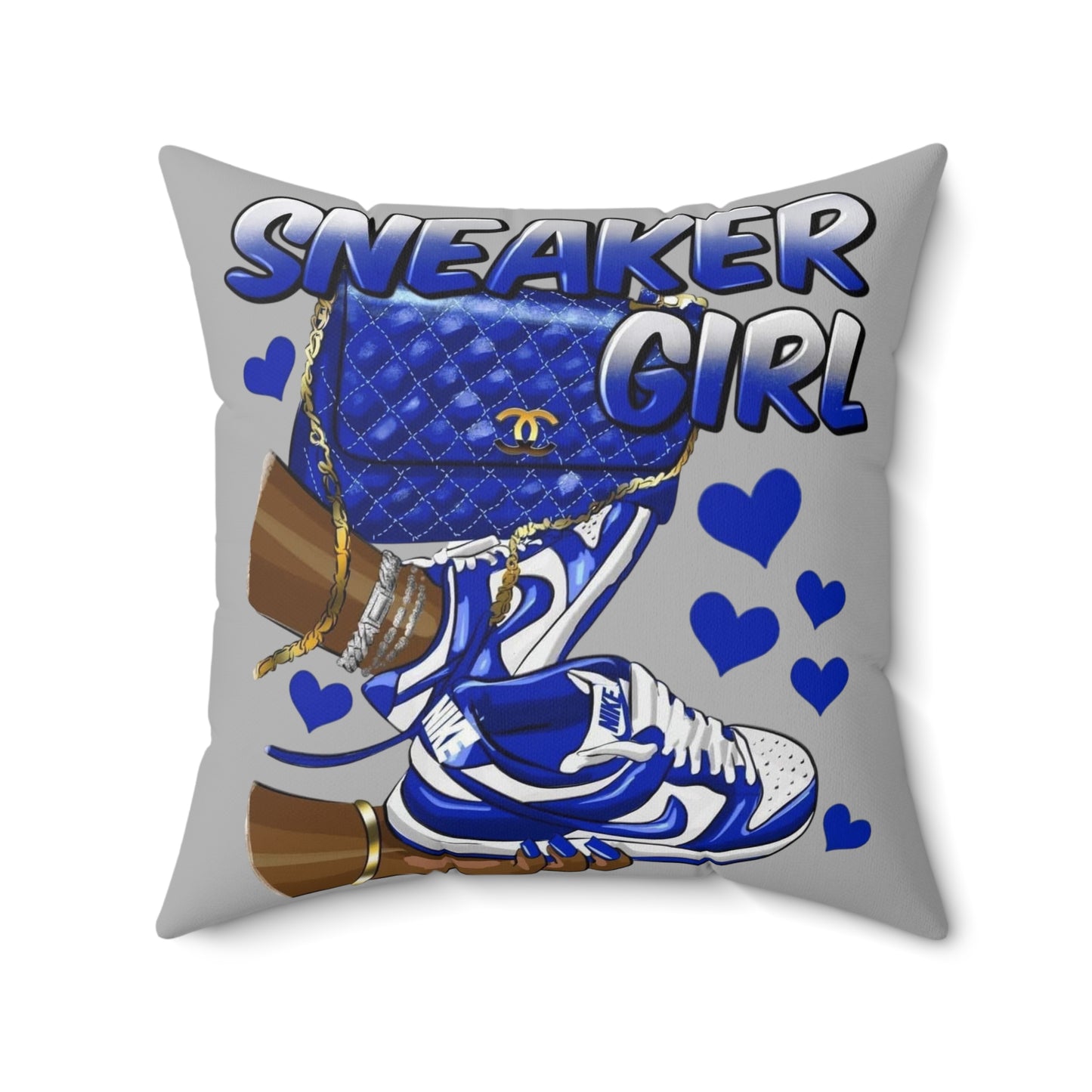 Spun Polyester Square Pillow
