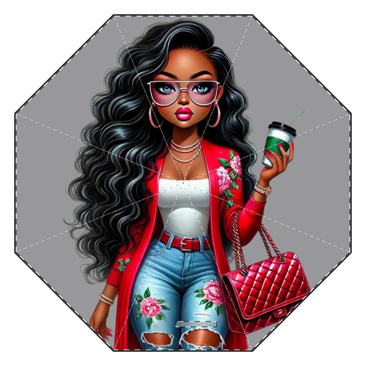 Semi-Automatic Foldable Umbrella