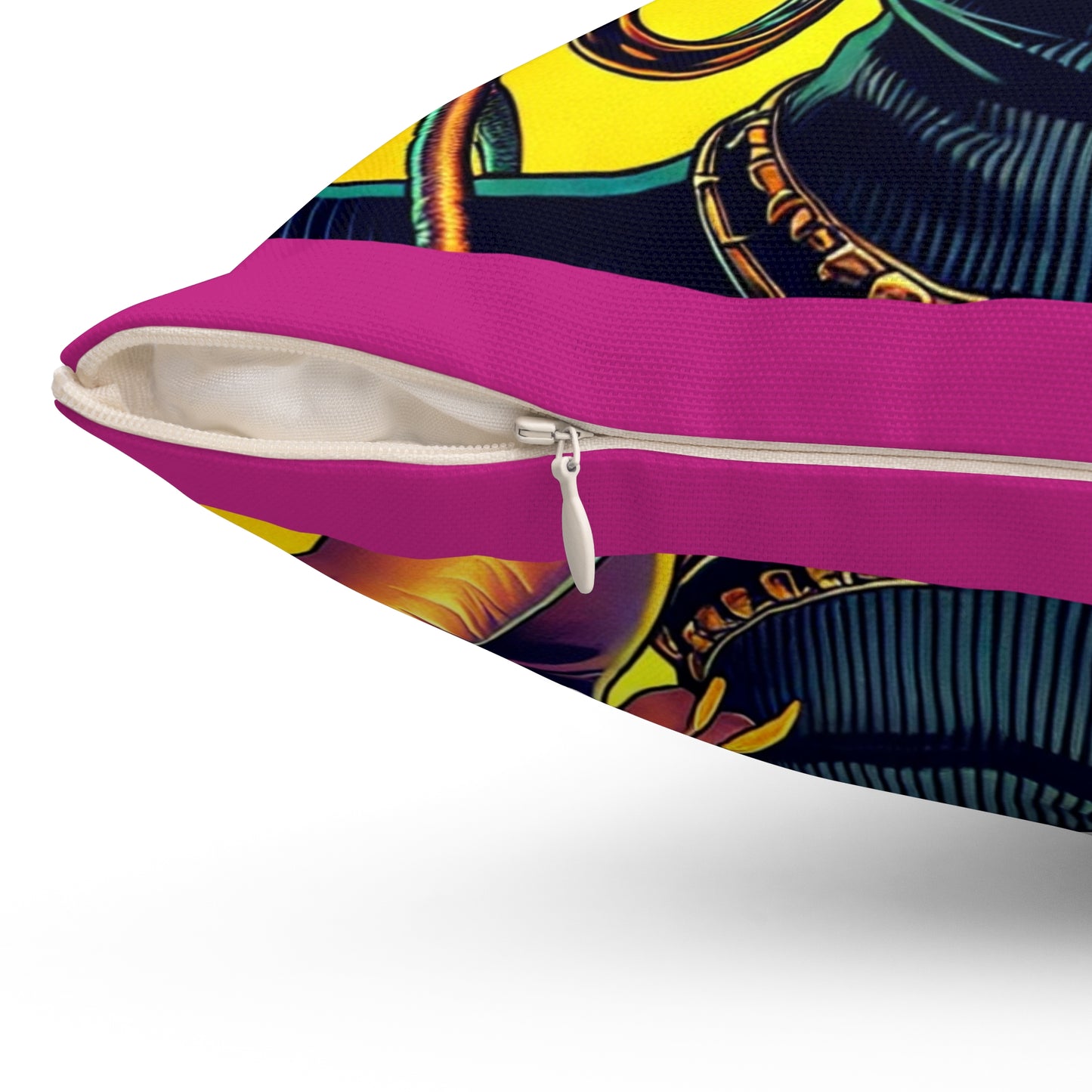 Spun Polyester Square Pillow