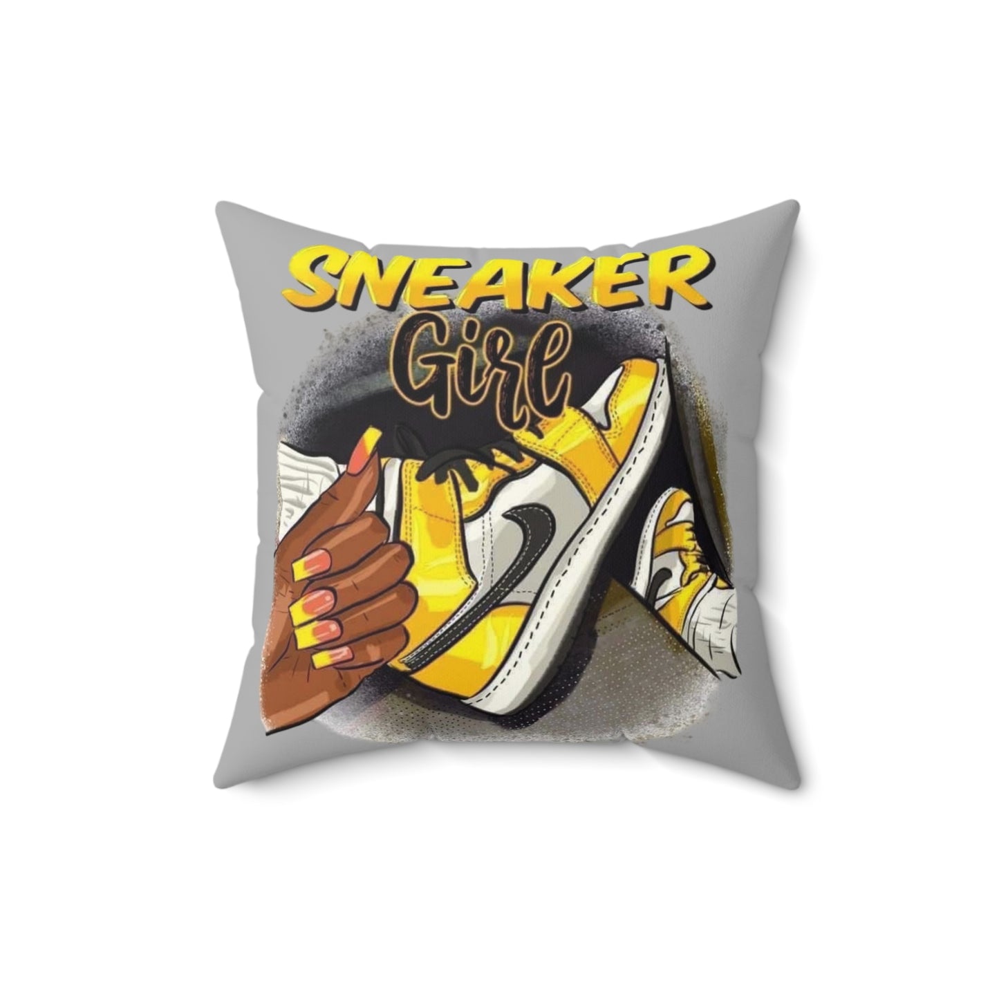 Spun Polyester Square Pillow