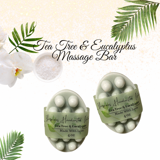 Massage Soap Bar Tea Tree & Eucalyptus