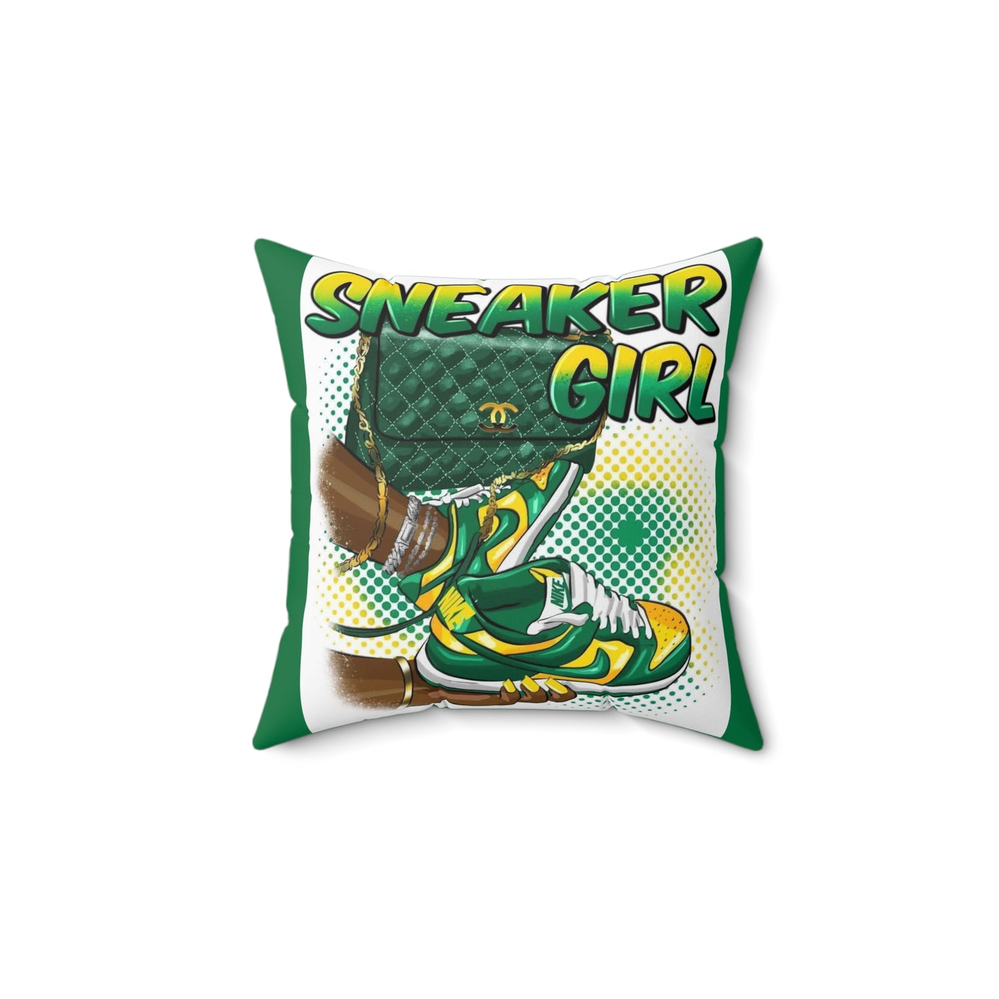Spun Polyester Square Pillow