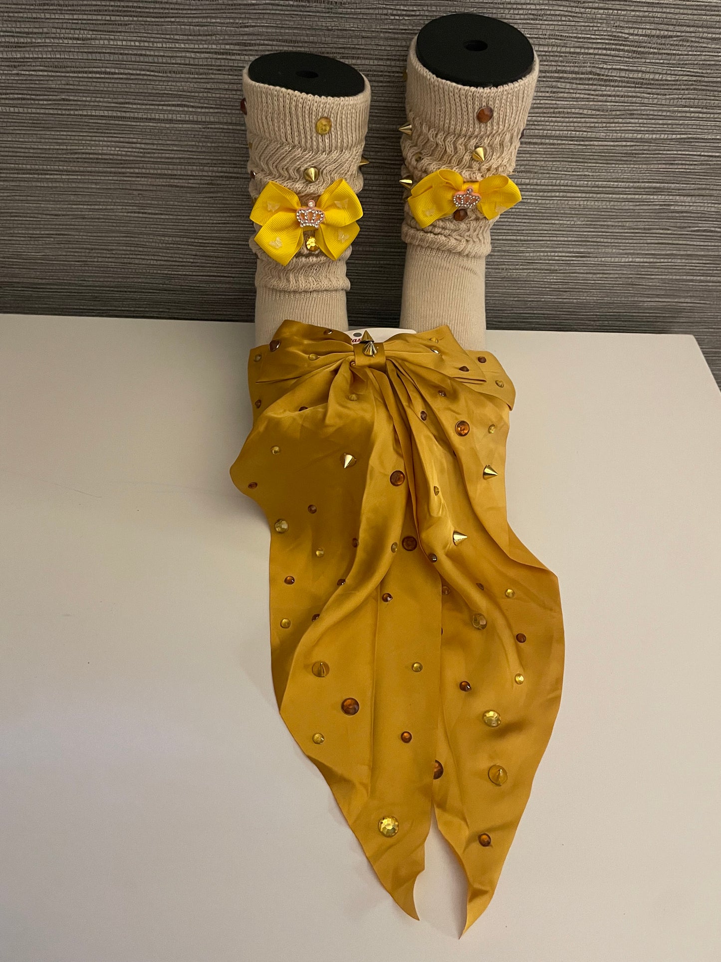 Bling Socks & Hair Bow