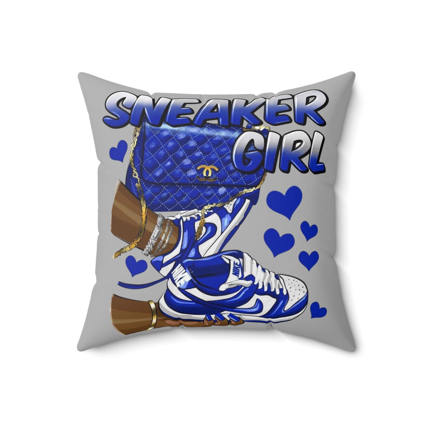 Spun Polyester Square Pillow