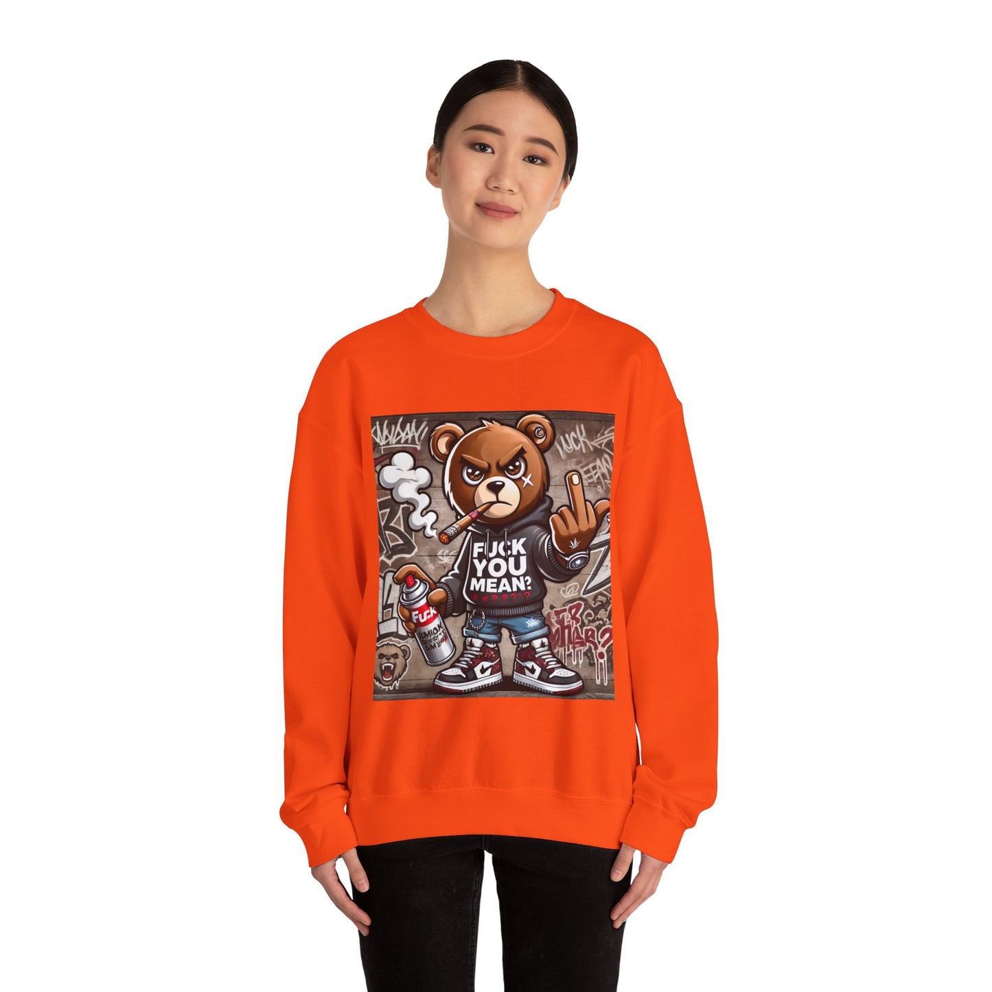 { F.U.M } Unisex Heavy Blend™ Crewneck Sweatshirt