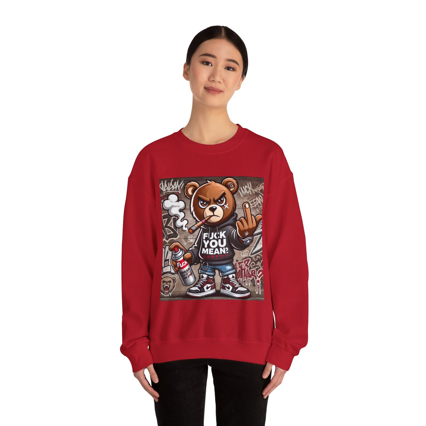 { F.U.M } Unisex Heavy Blend™ Crewneck Sweatshirt