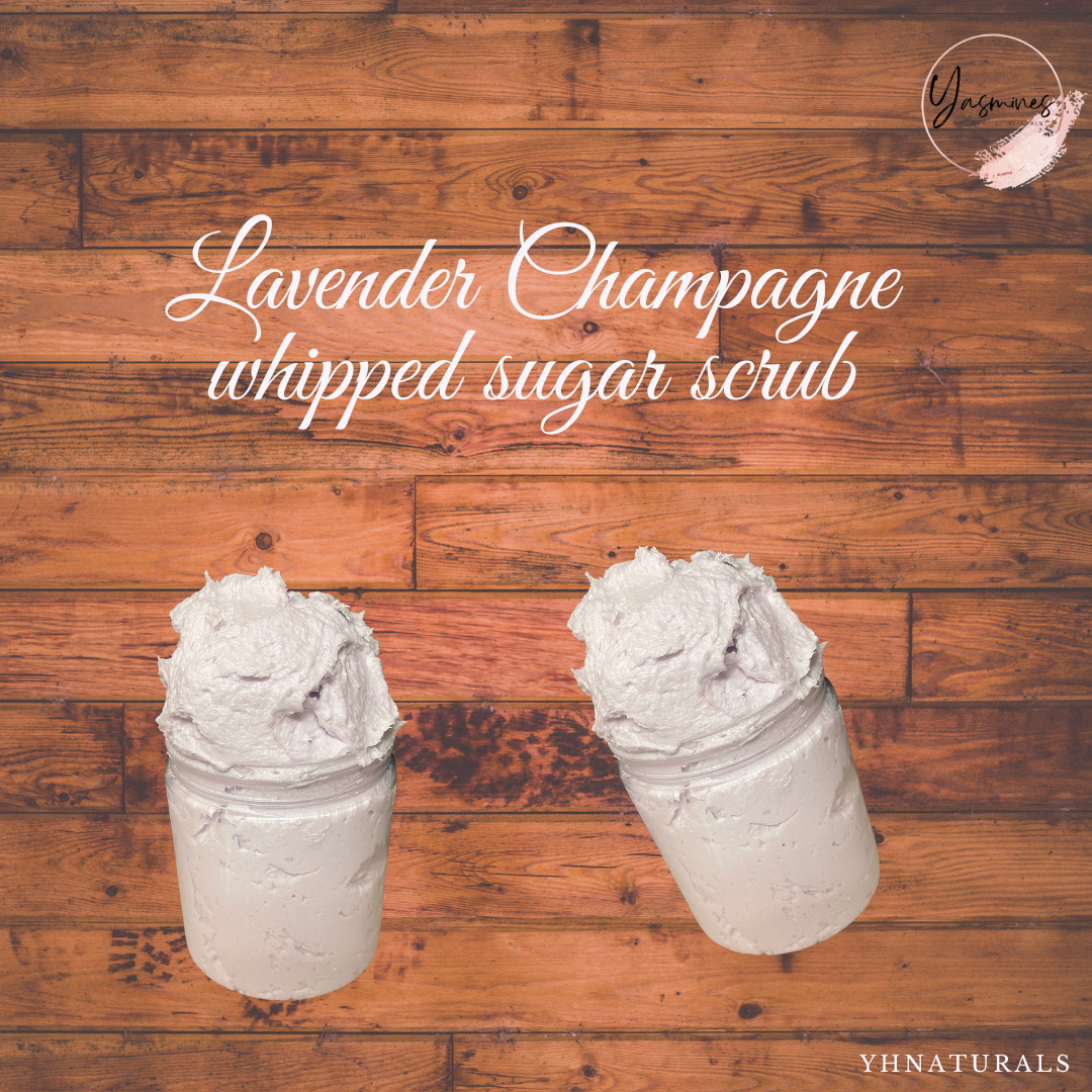 Lavender Champagne Whipped Sugar Scrub