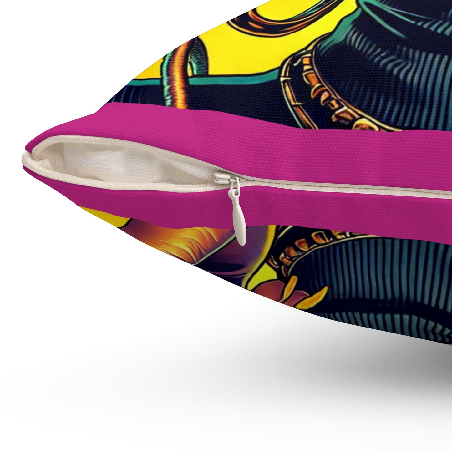 Spun Polyester Square Pillow