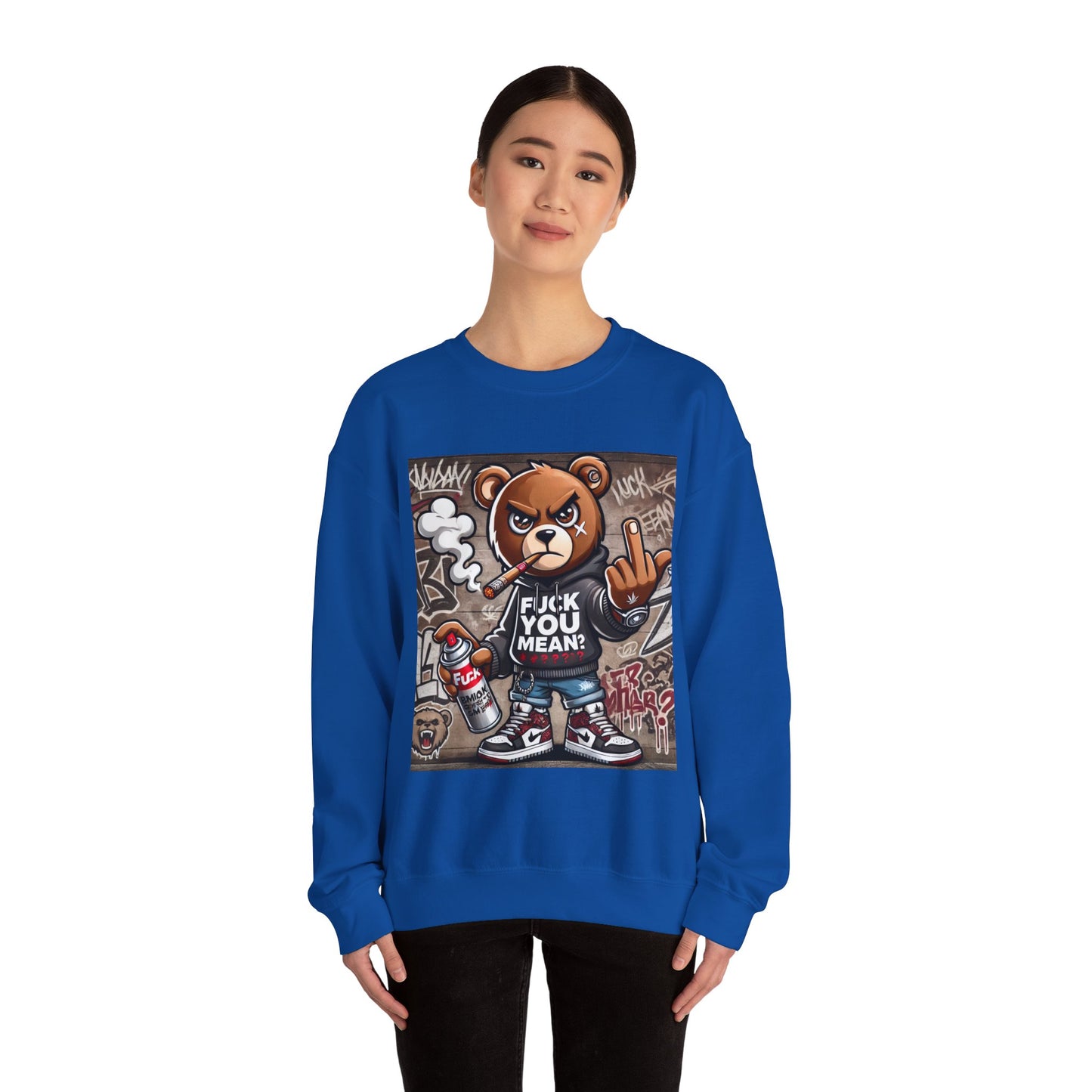 { F.U.M } Unisex Heavy Blend™ Crewneck Sweatshirt