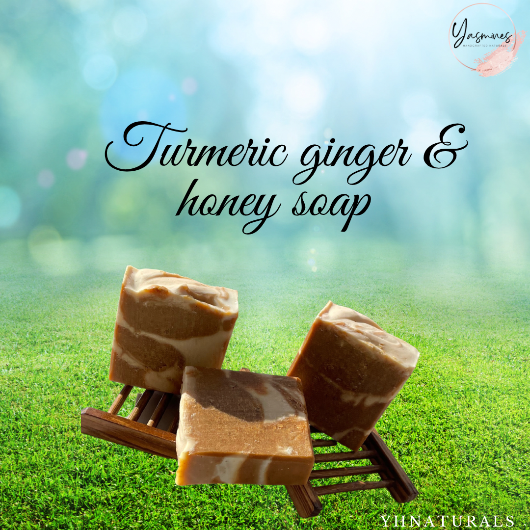 Turmeric Ginger and Honey Soap