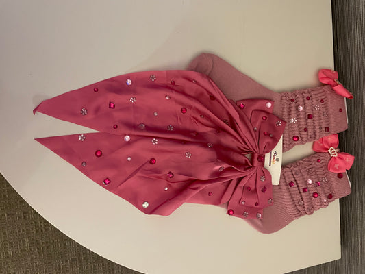Bling Sock & Hair Bow