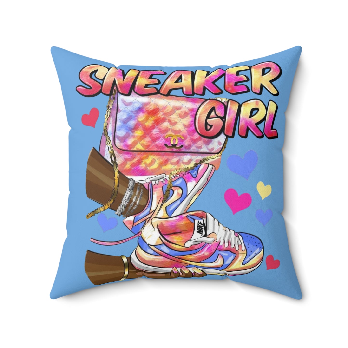 Spun Polyester Square Pillow