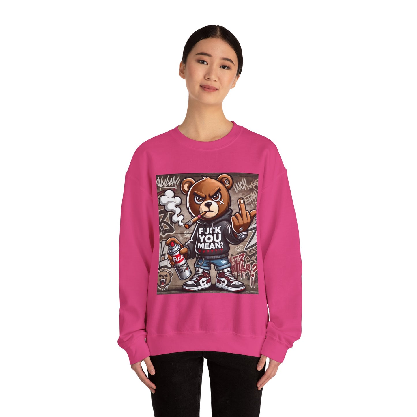 { F.U.M } Unisex Heavy Blend™ Crewneck Sweatshirt
