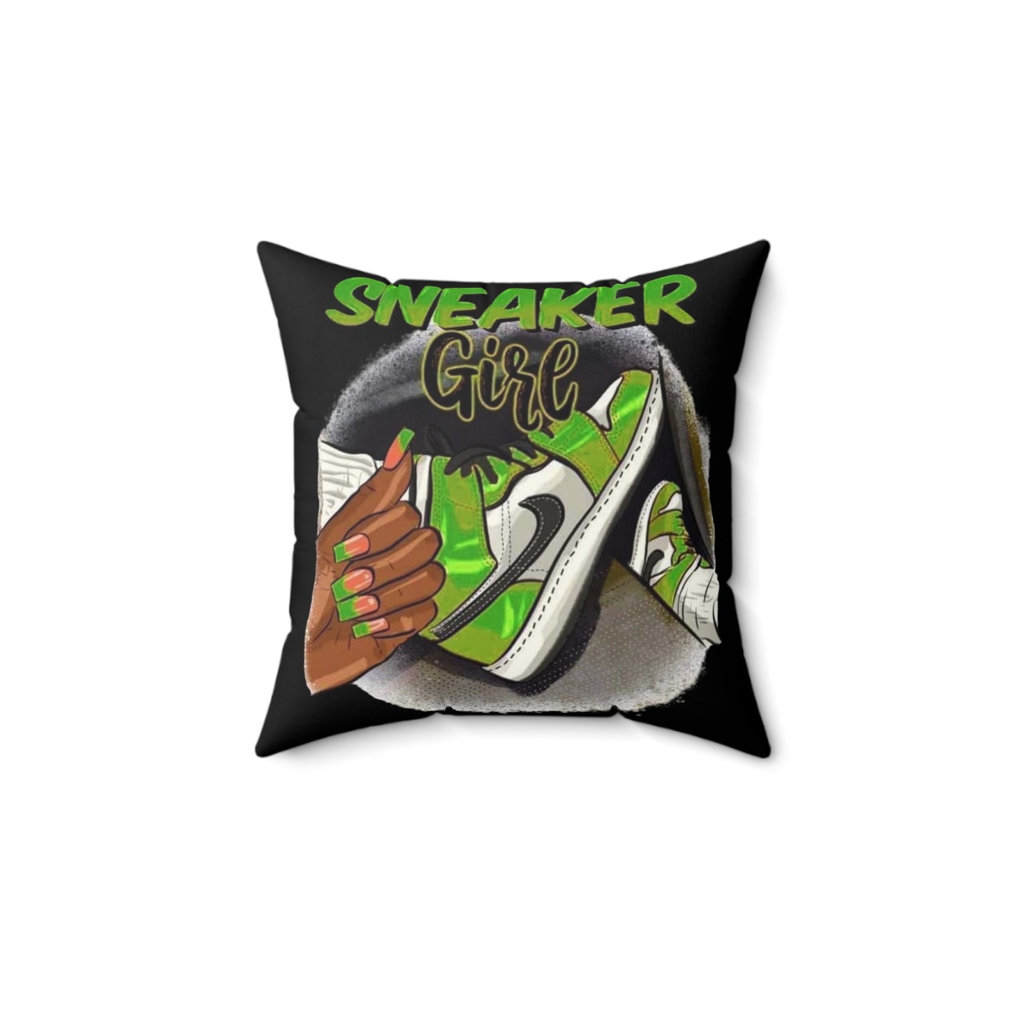 Spun Polyester Square Pillow