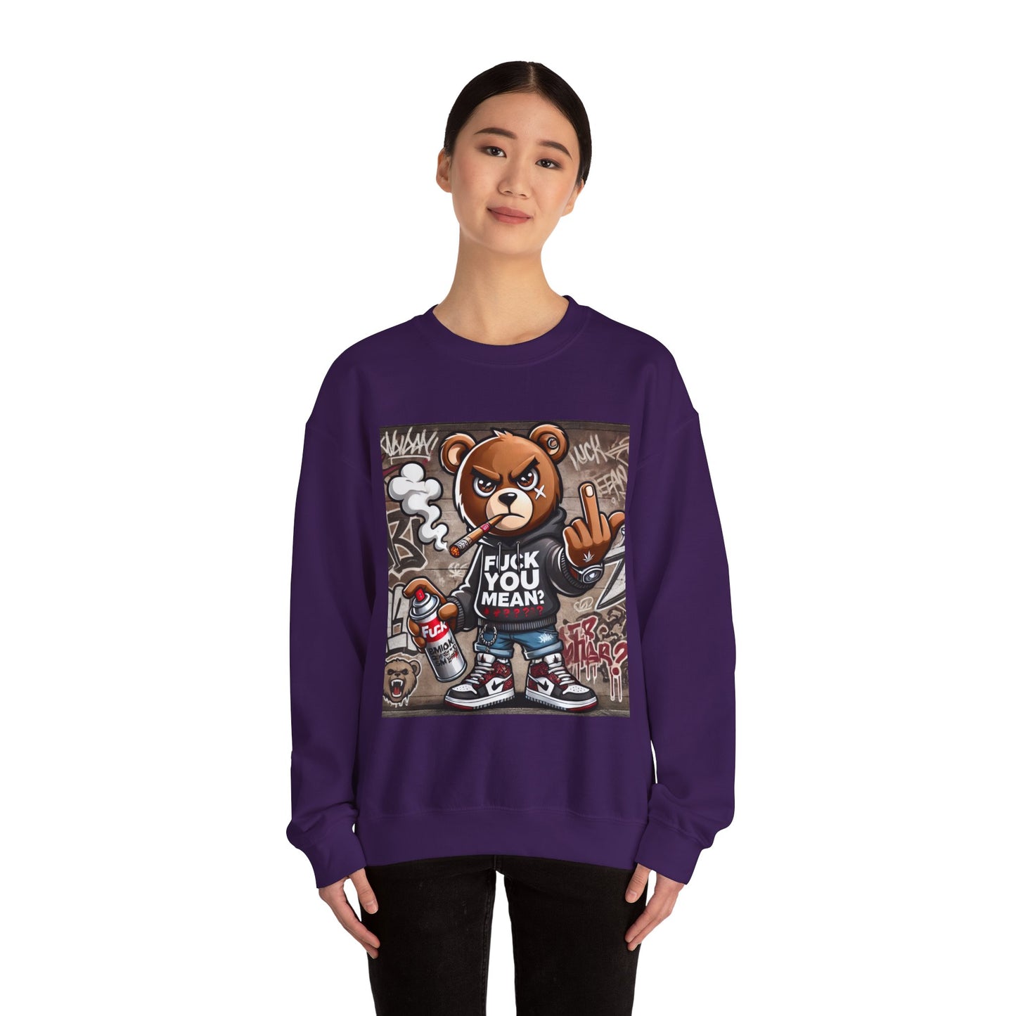 { F.U.M } Unisex Heavy Blend™ Crewneck Sweatshirt