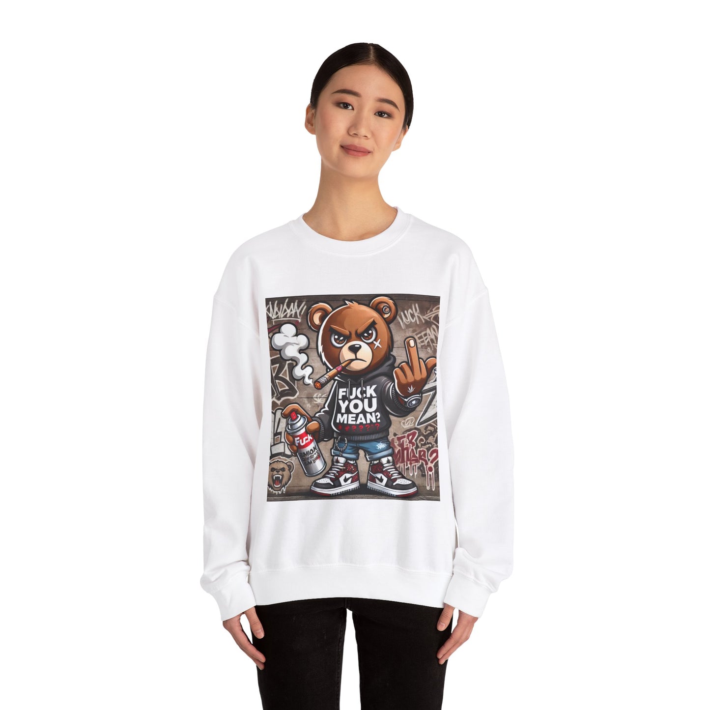 { F.U.M } Unisex Heavy Blend™ Crewneck Sweatshirt