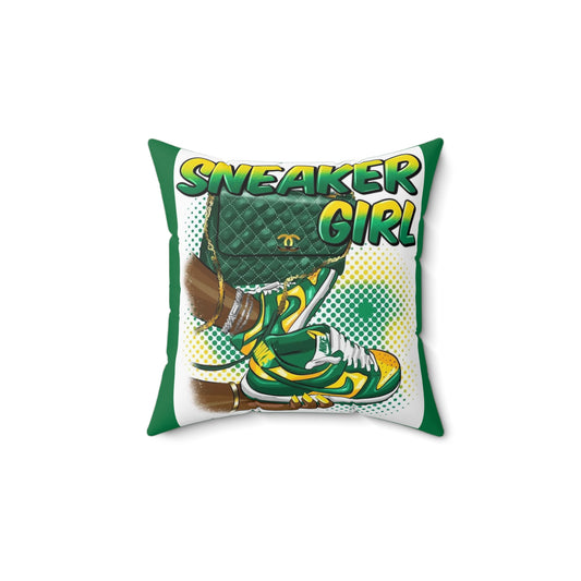 Spun Polyester Square Pillow