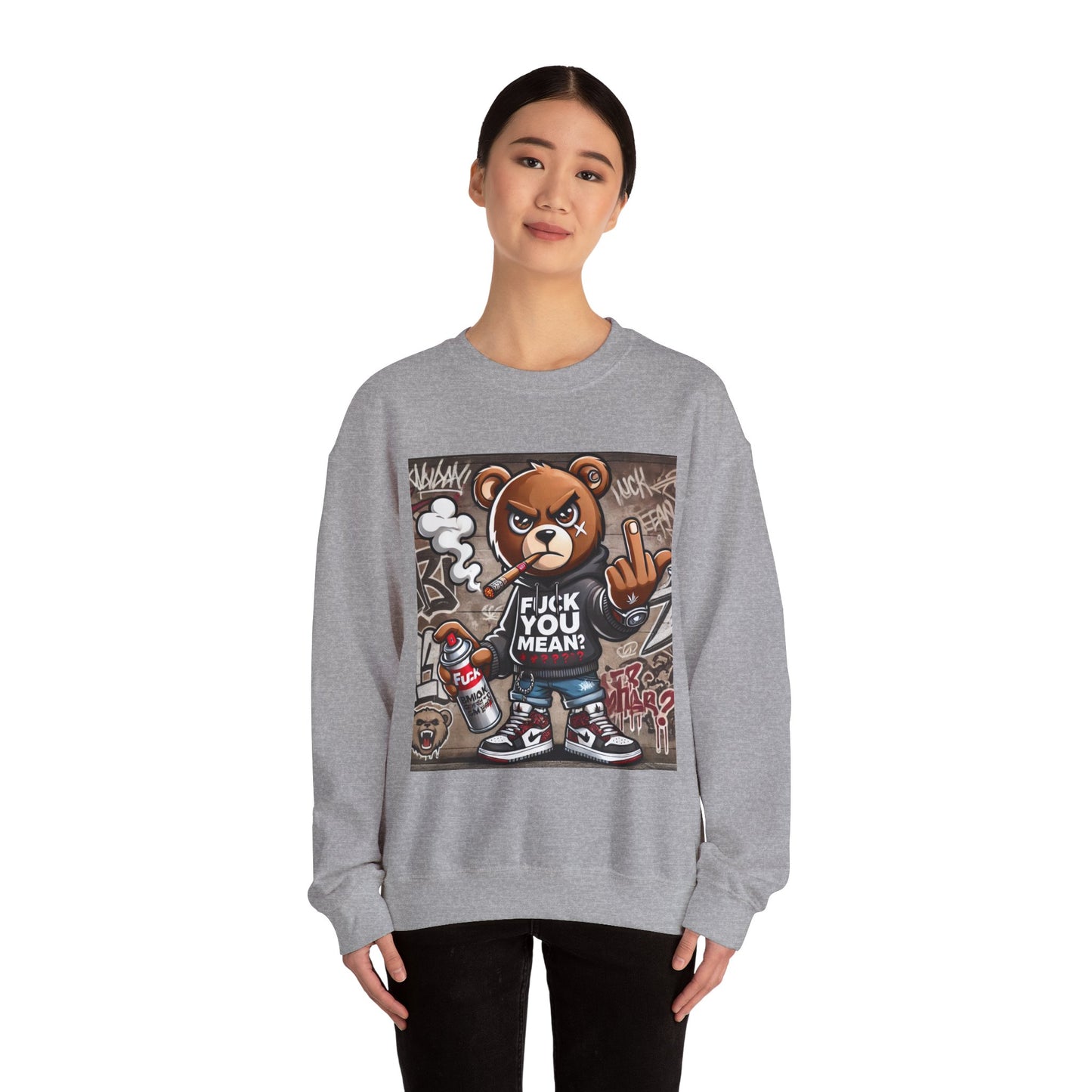 { F.U.M } Unisex Heavy Blend™ Crewneck Sweatshirt