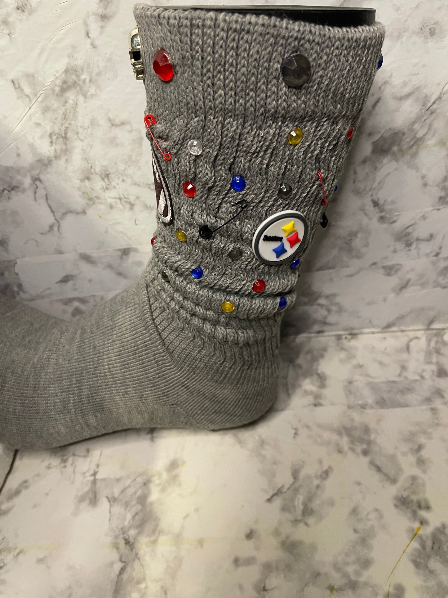 Steelers Bling Trucker Hat Set