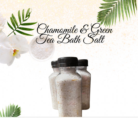 Chamomile & Green Tea Bath Salt